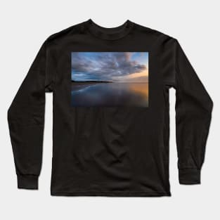 Sunset at Moonstone Beach Long Sleeve T-Shirt